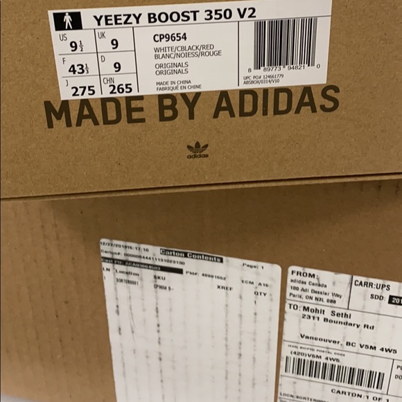 YEZZY 350 V2 zebra - Picture 3 of 3